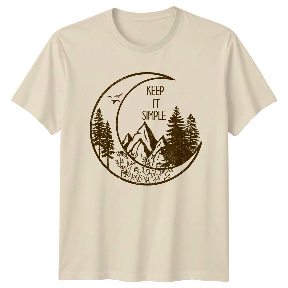 Keep It Simple Hiking Wilderness Outdoor Nature Birthday Gift Unisex
