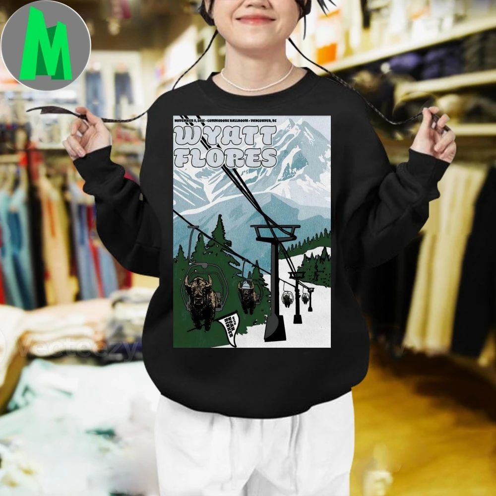 Wyatt Flores 11 8 2025 Vancouver BC Poster Shirt Unisex