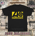 New Hot Tees Atlantic Records Logo Men's American Tees Unisex