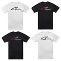 Alpinestars SPS CSF Motorcycle Tee Regular Fit Men's Black White Unisex