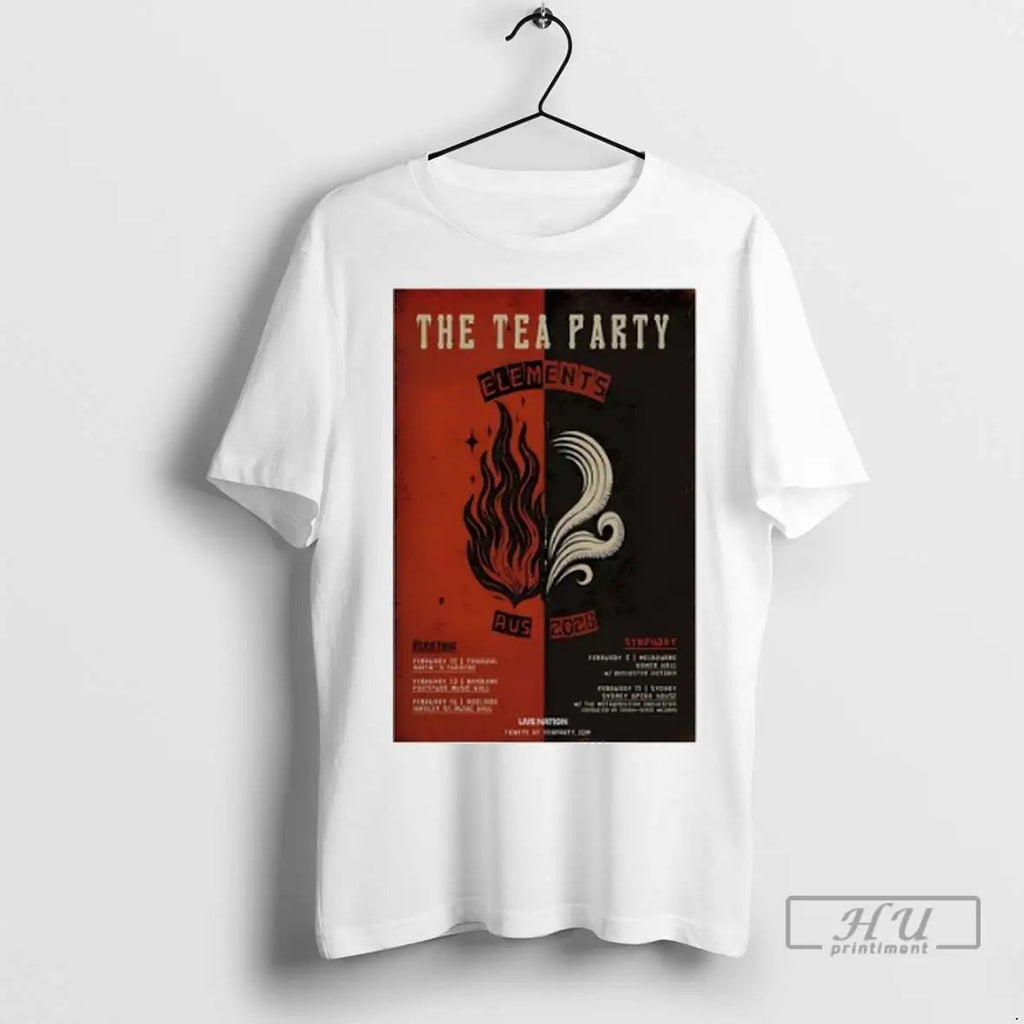 Officials The Tea Party Elements Aus 2025 Vintage T Shirts Unisex