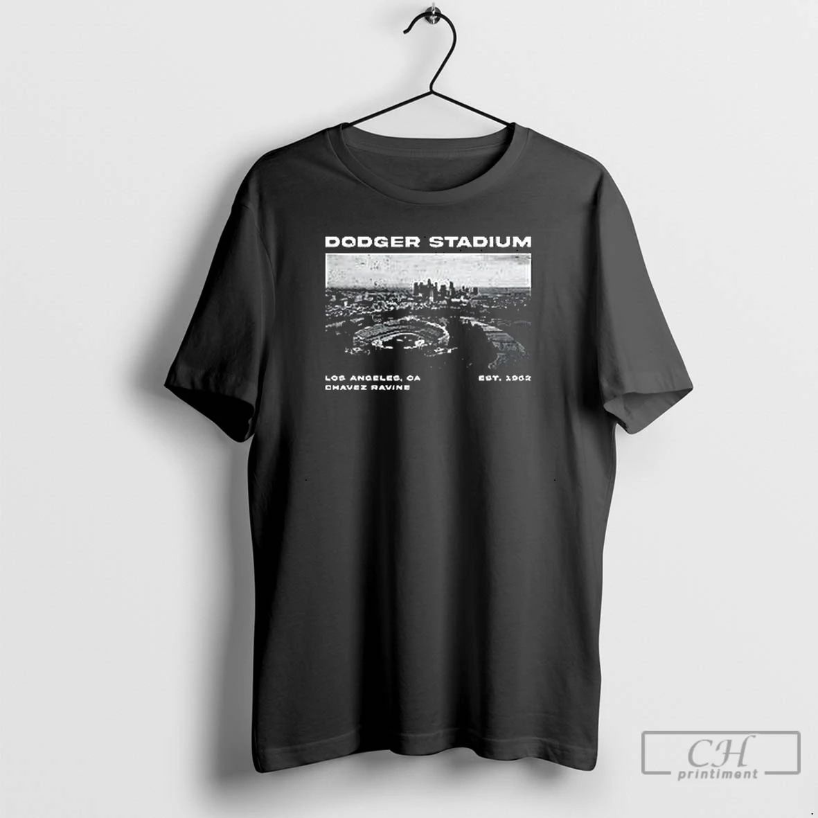 Premium Dodger Stadium Chavez Ravine Retro T Shirts Unisex