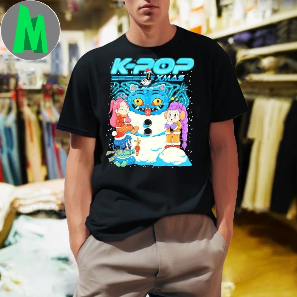 Kpop Xmas Merry Chismas Shirt Unisex