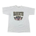Vintage Washington DC Shirt Mens Large White Patriotic Eagle USA 90s Souvenir Unisex