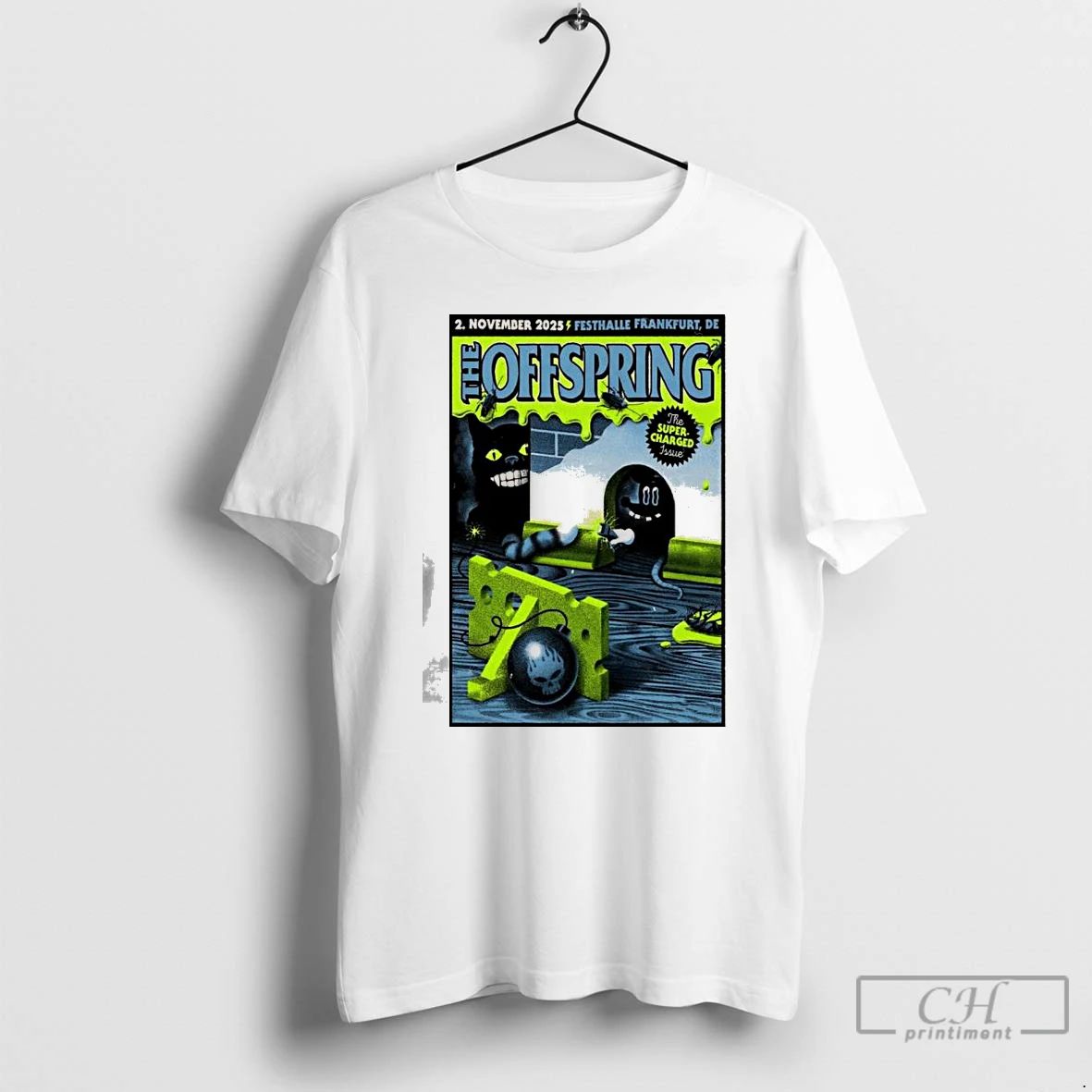 Premium The Offspring Festhalle Frankfurt De Nov 2 2025 T Shirts Unisex