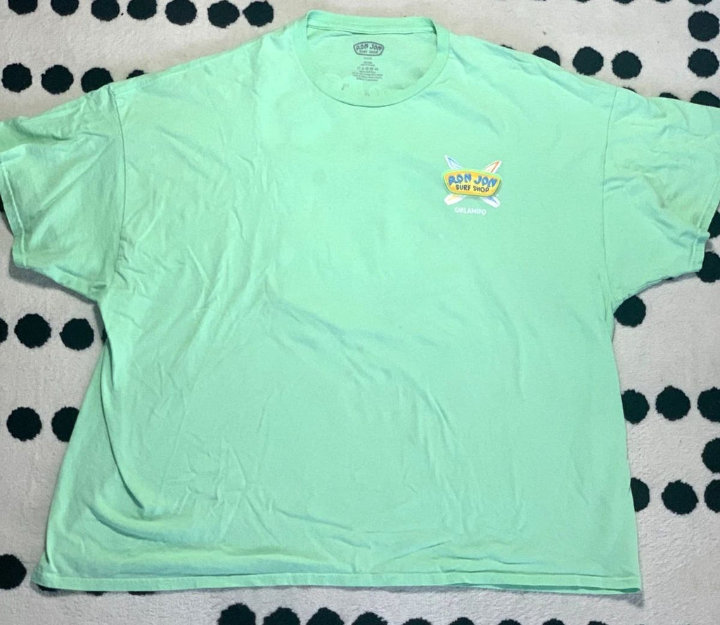 Ron John Surf Shop Mens 4XL Mint Green Orlando Florida Beach Vacation Unisex
