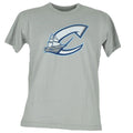 Columbus Clippers Mens Tshirt Tee Gray Cotton Short Sleeve Minor League Game Unisex