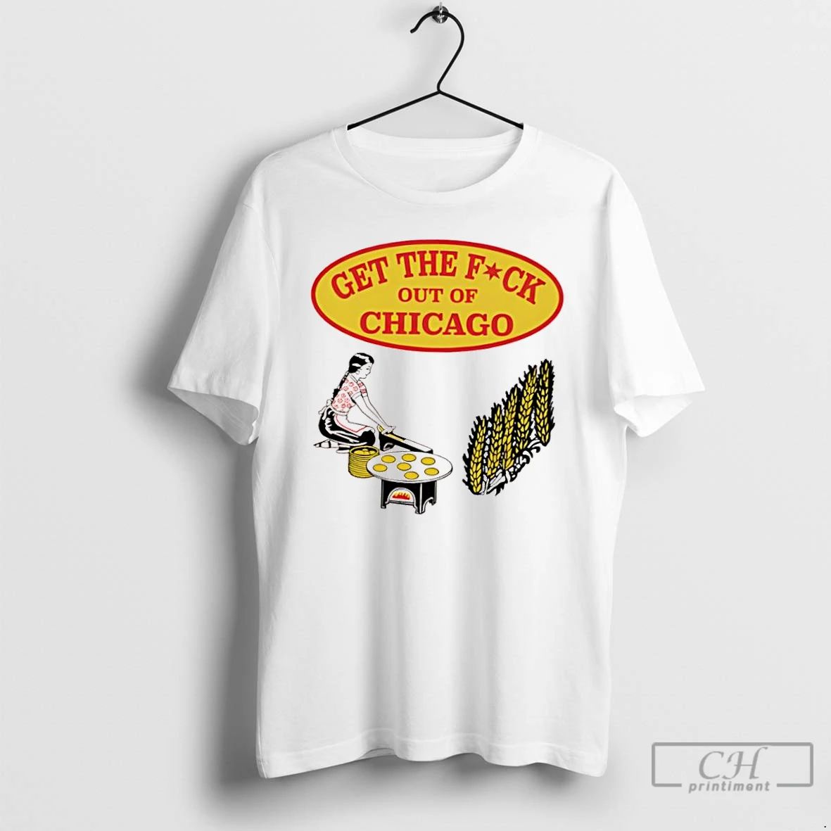 Classic Get The Fck Out Of Chicago Dear Ice 2025 T Shirts Unisex