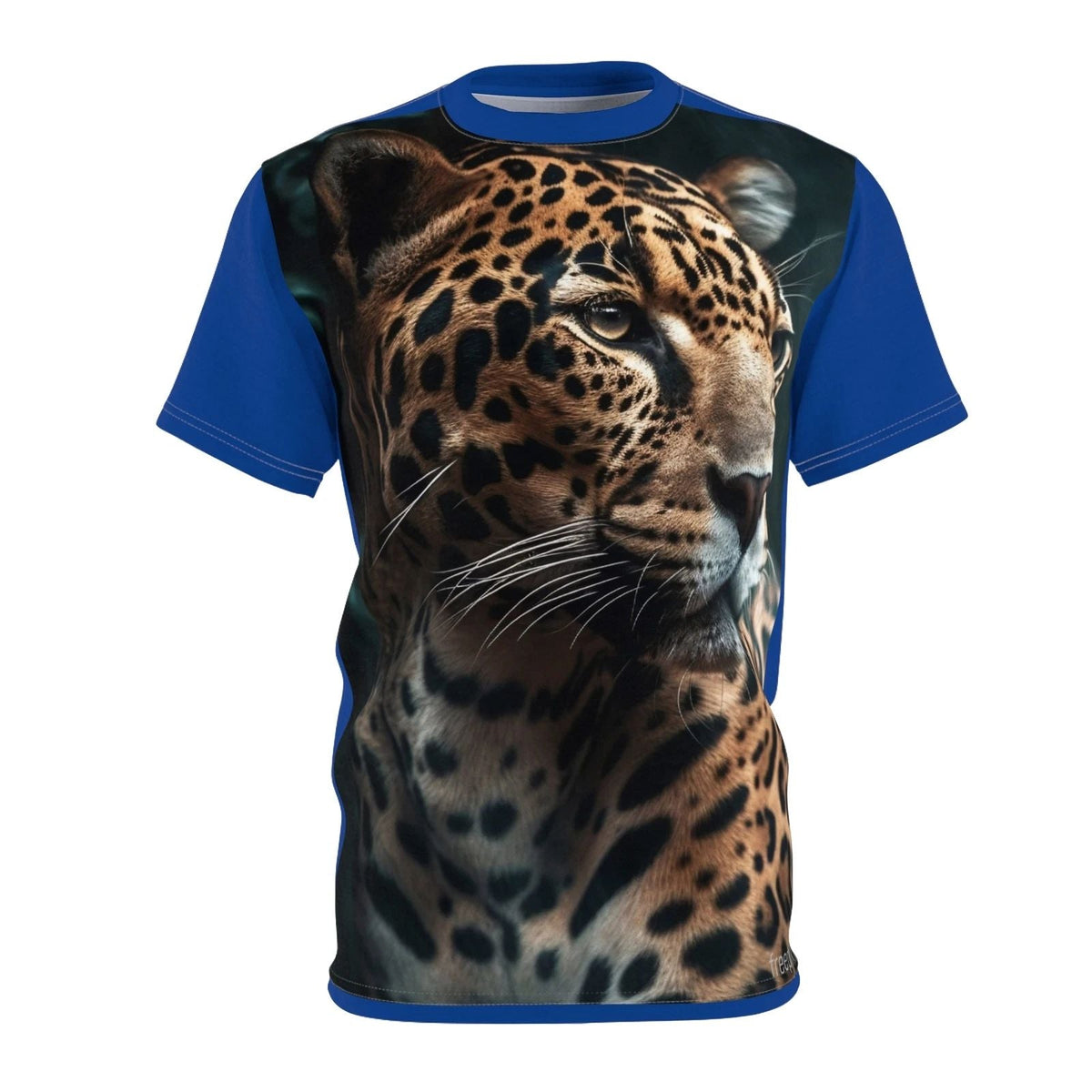 Leopard Edition Trendy Animal Print Shirt I Love Hunza | | Dark blue Color Unisex