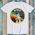 NASA T Shirt Distressed Logo Space Agency Vintage Tee M23 Unisex