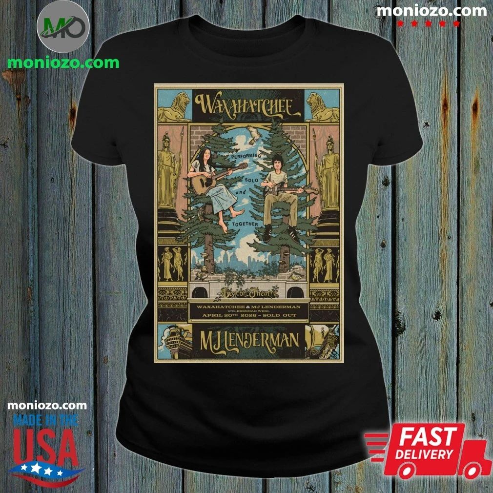 Waxahatchee And MJ Lenderman Apr 20 2026 New York NY Poster Shirt Unisex
