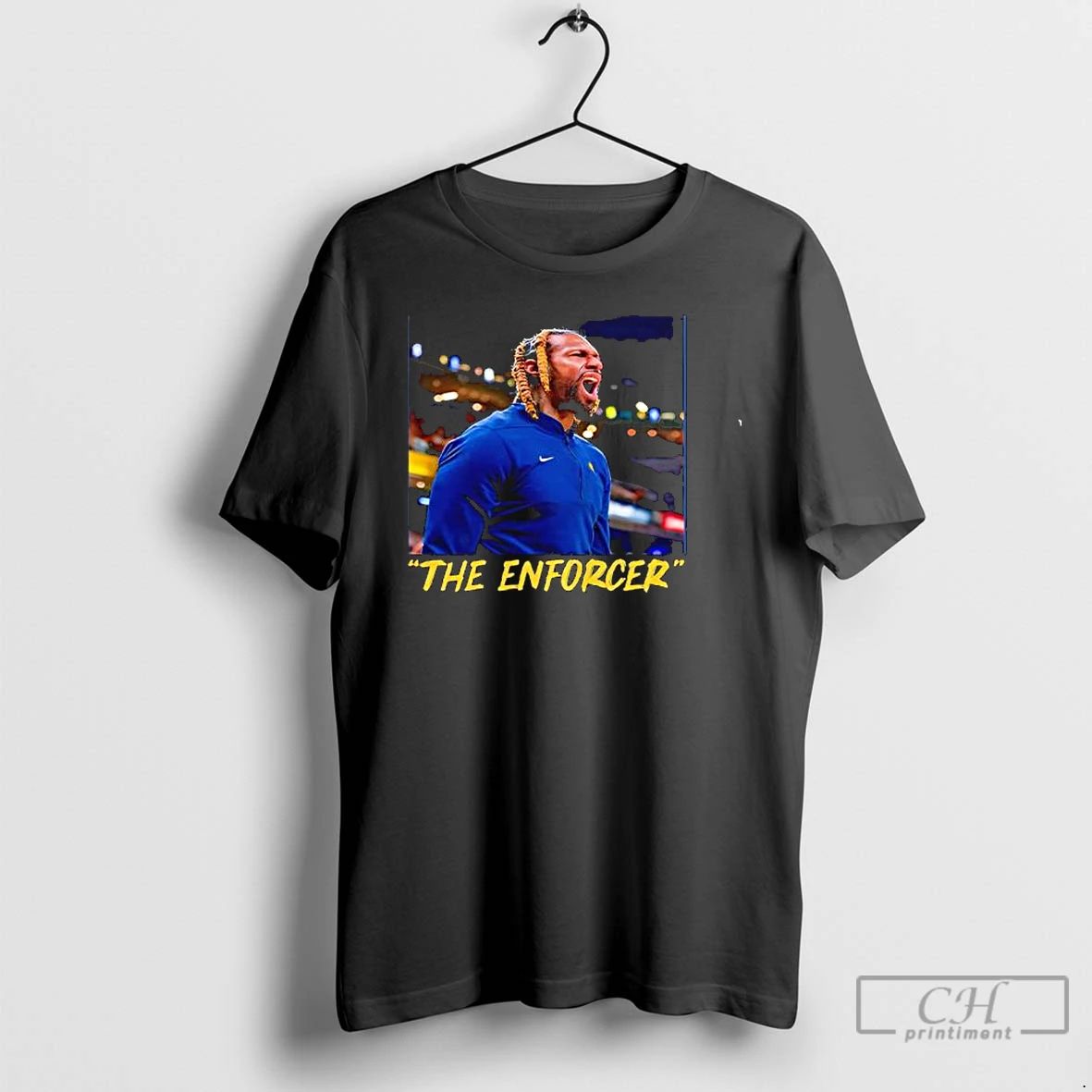 Premium James Johnson The Enforcer T Shirts Unisex