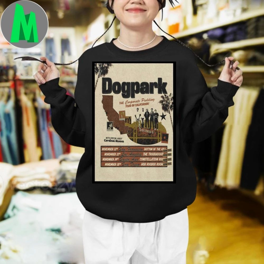 Dogpark November Shows 2025 Poster Shirt Unisex