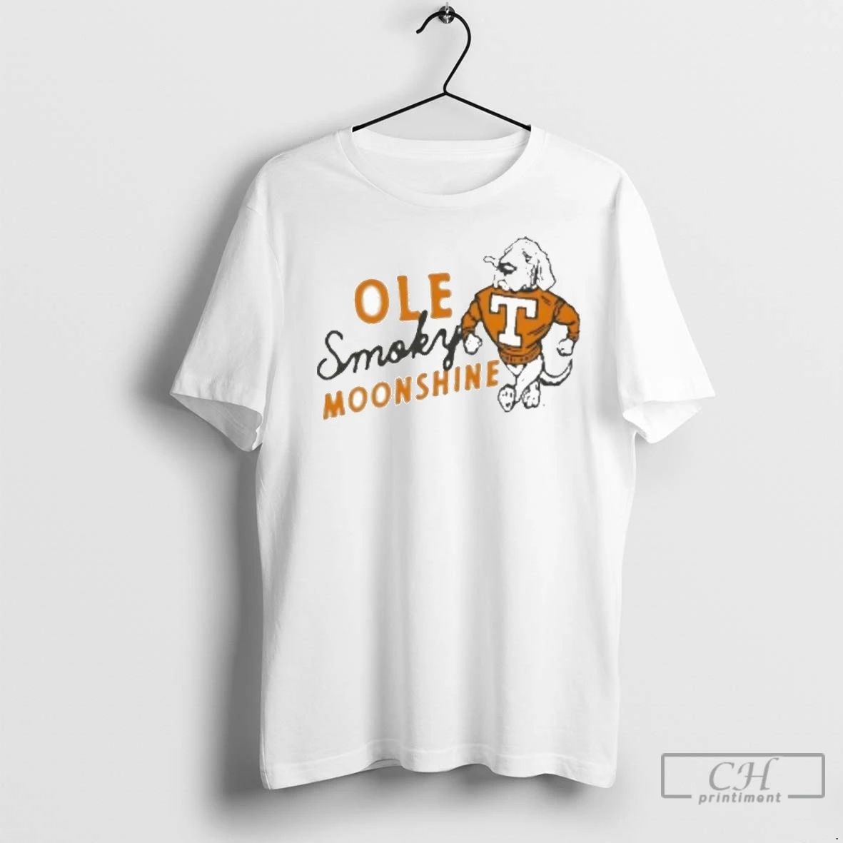 Premium Tennessee Volunteers Football Ole Smoky Moonshine Smokey Strutting Mascot Unisex