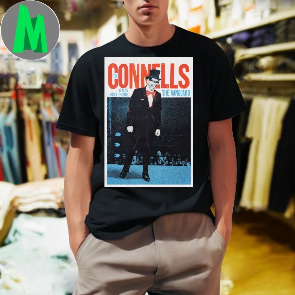 The Connells 12.12.2025 Lincoln Theatre in Raleigh NC Poster Shirt Unisex