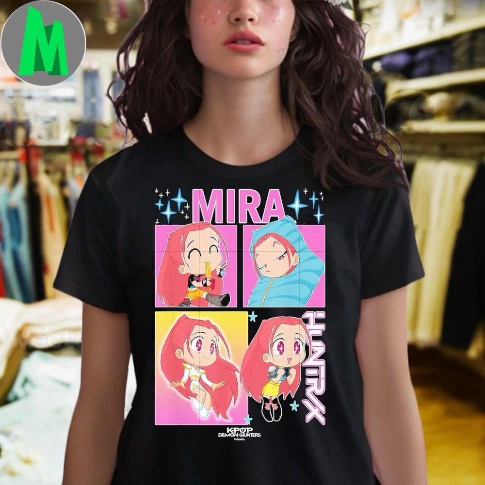 Cute mira cartoon huntrix member mira huntrix shirt Unisex