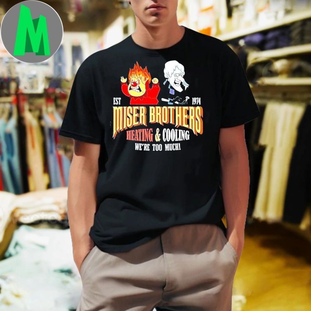 Miser Brothers Heating and Cooling Christmas Shirt Unisex