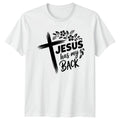 Jesus Has My Back Faith Inspirational Christian Easter Gift Unisex