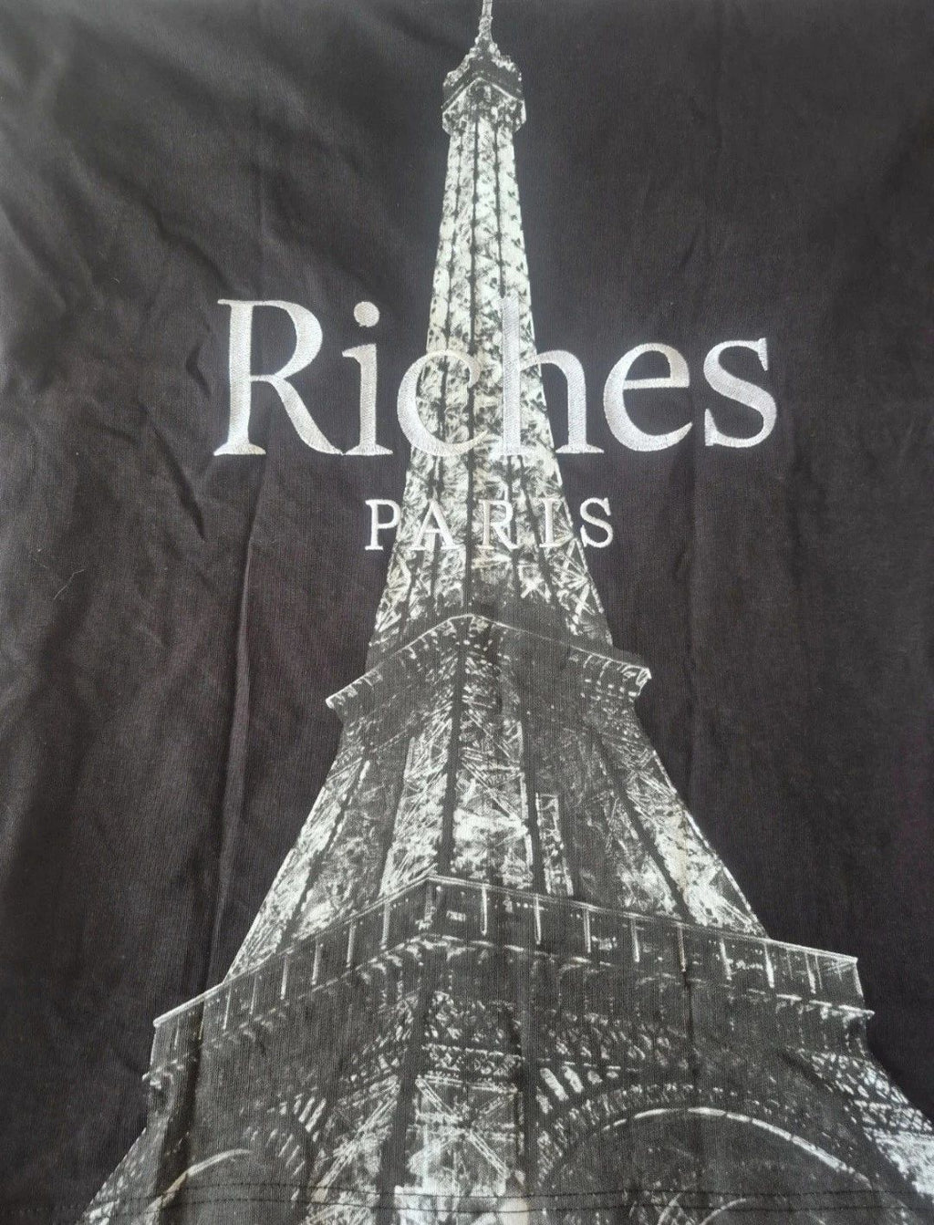 Paris Rich "Eiffel Tower" Oversized Tee Shirt Size XL NEW Unisex