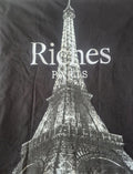 Paris Rich "Eiffel Tower" Oversized Tee Shirt Size XL NEW Unisex