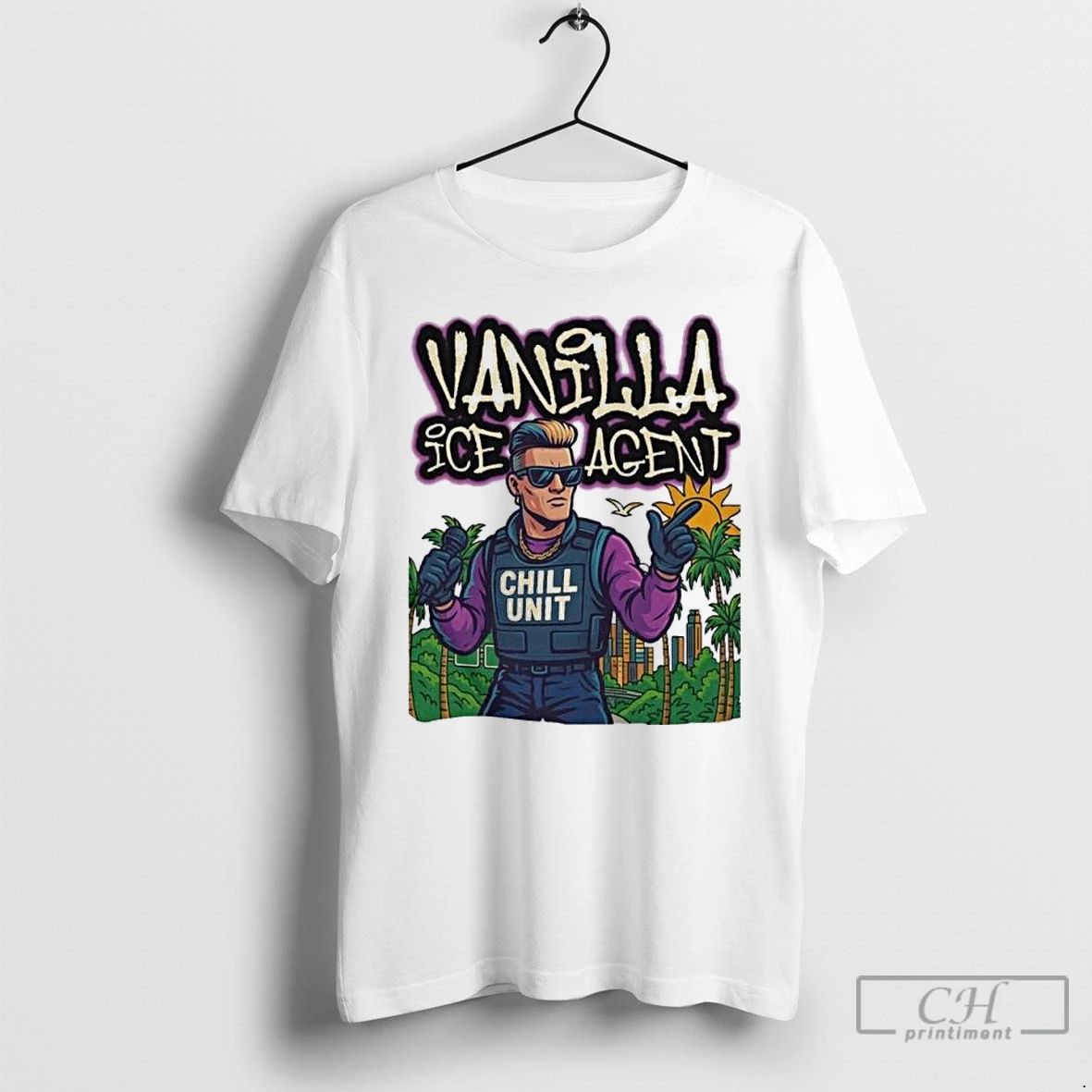 Classic Vanilla Ice Agent Meme T Shirts Unisex