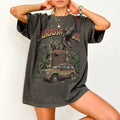 Vintage Dinosaur Park Entrance Shirt Retro T Rex Tour Graphic Tee Unisex