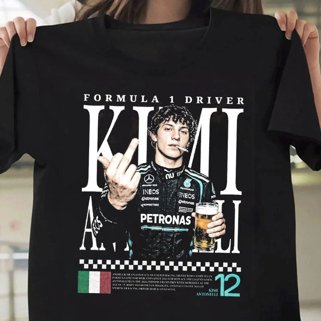 HOT! Kimi Antonelli #12 Racing Driver 2026 Graphic Gift Fan S-5XL Unisex