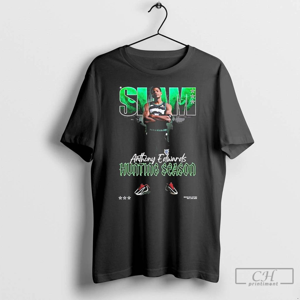 Classic Slam Anthony Edwards Hunting Season T Shirts Unisex