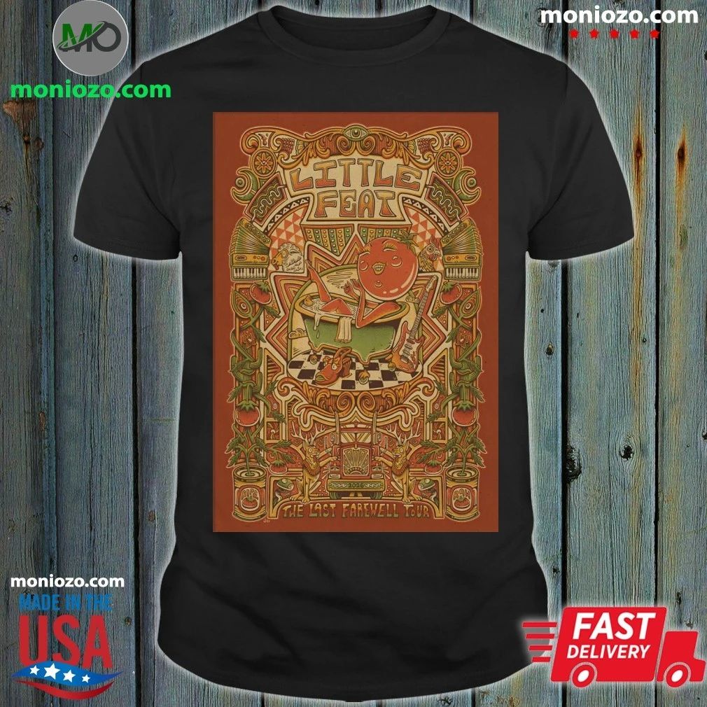 Little Feat The Last Farewell Tour 26 Poster Shirt Unisex