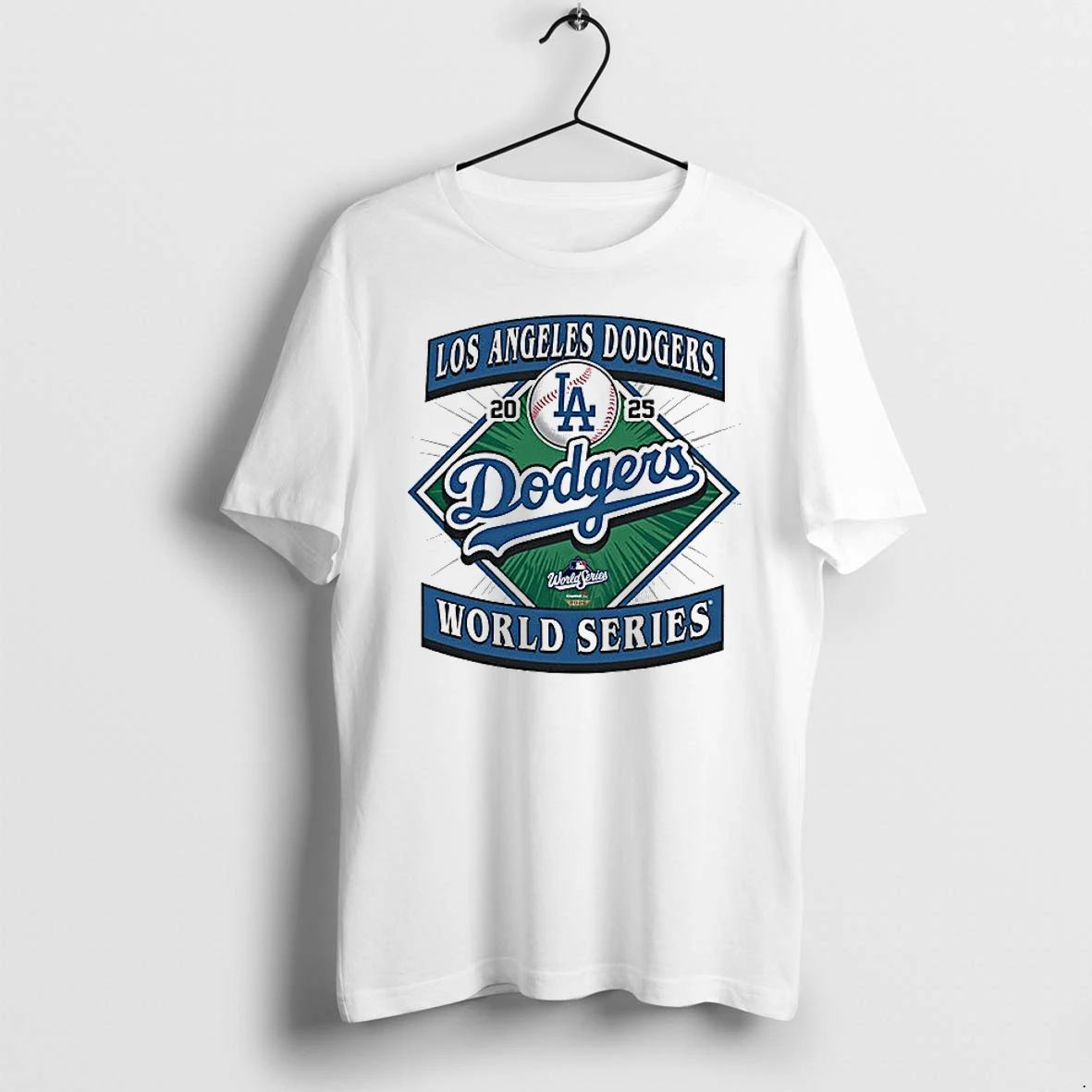 Los Angeles Dodgers 2024 World Series Franklin Logo Tshirts Sweater Unisex