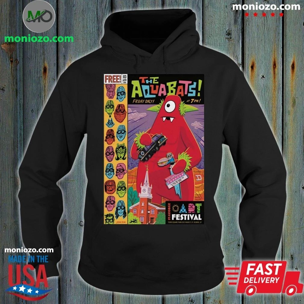 THE AQUABATS! St. George Art Festival In St. George UT Apr 3 2026 Poster Shirt Unisex