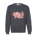 Cute Axolotl Christmas Lights , Axolotl Lover Sweater, Santa Axolotl S Unisex