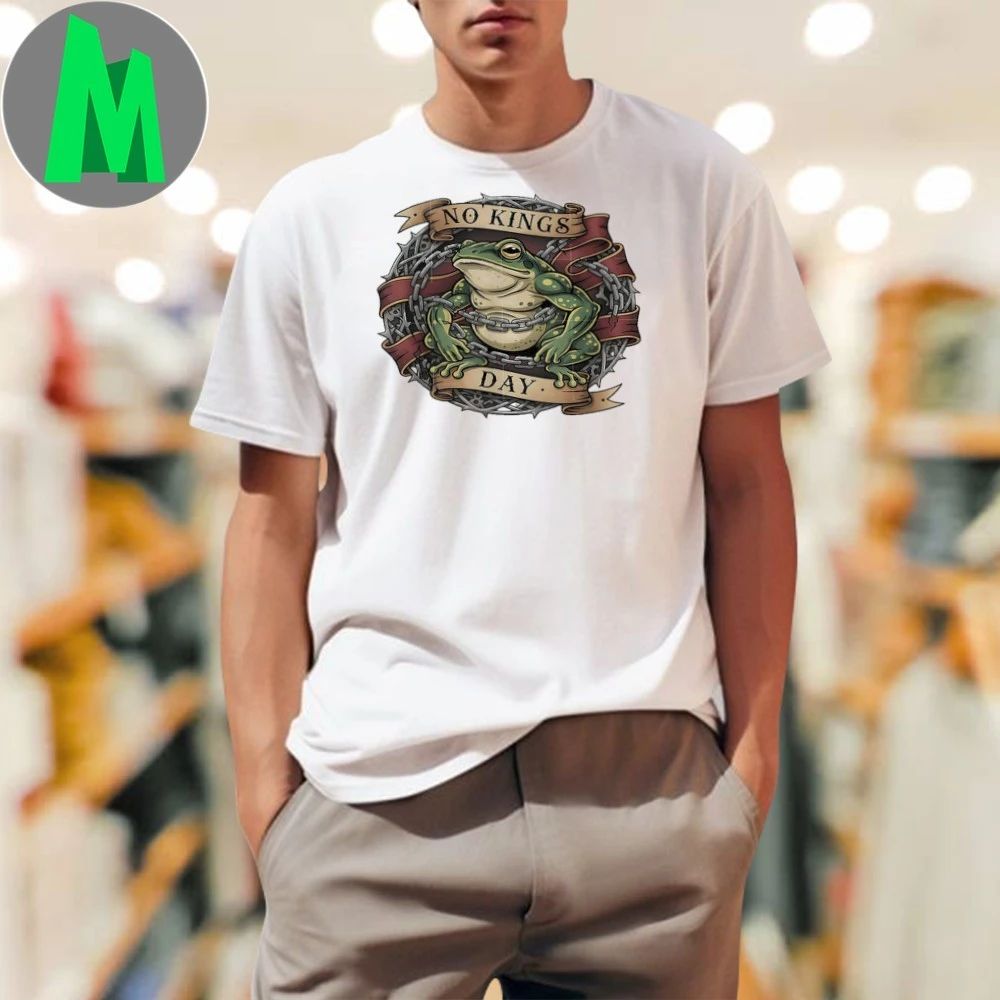 No Kings Day Portland Frog Protest Shirt Unisex