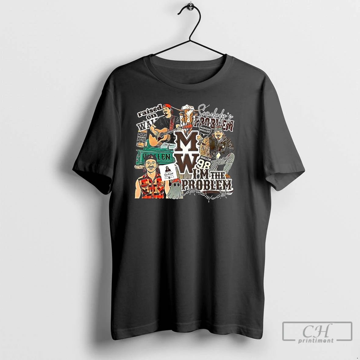 Premium Morgan Country Concert Im The Problem Somebodys Problem T Shirts Unisex