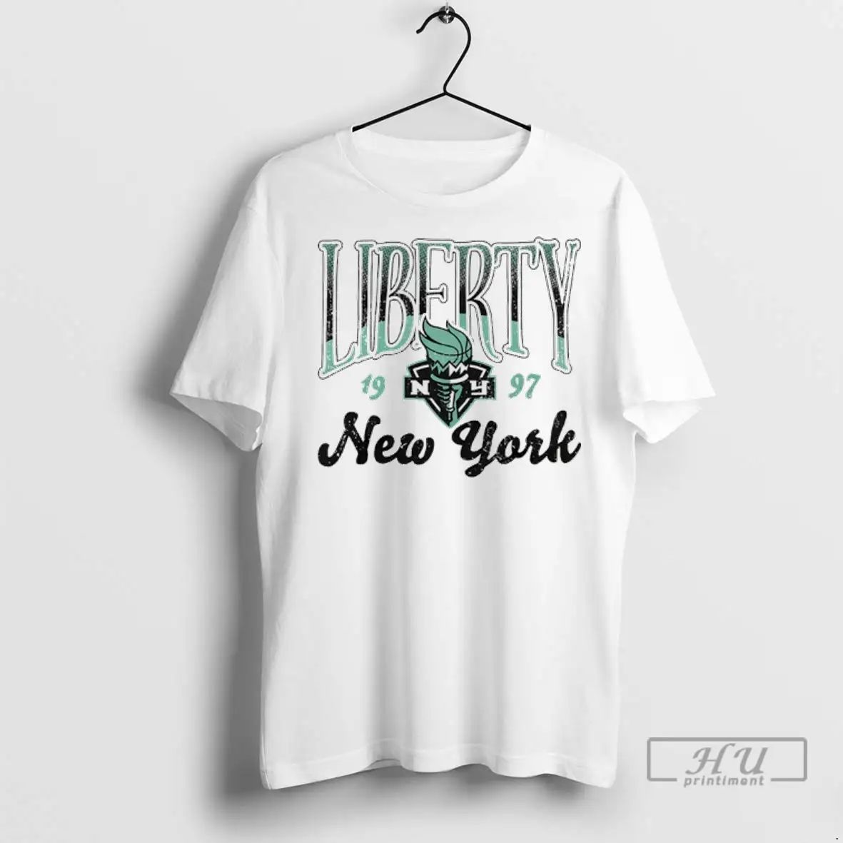 Trending New York Liberty Wnba 1997 Oatmeal Sky High Fleece T Shirts Unisex
