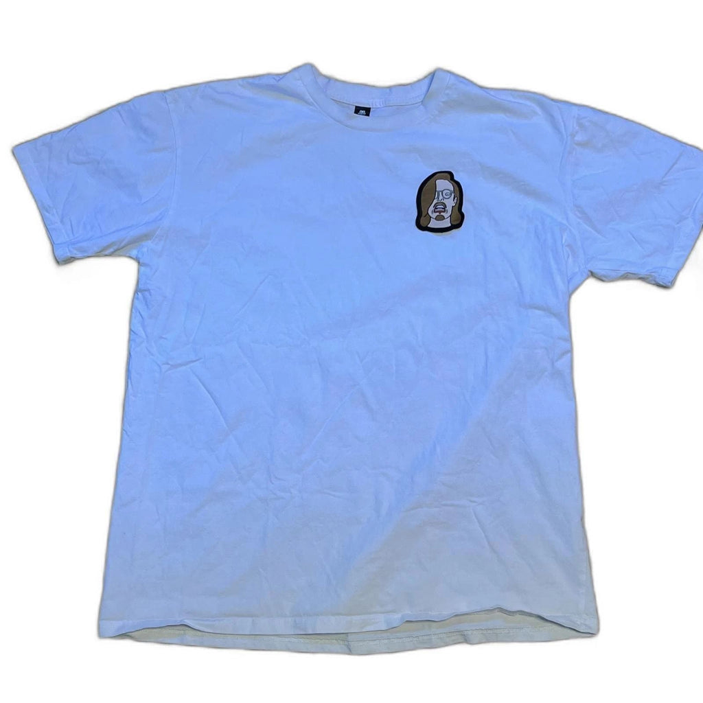Rare Marc Rebillet Cartoon Image Minimal T Shirt Mens XL Unisex