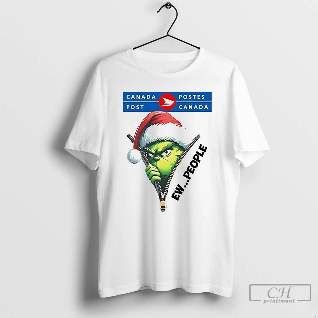 Classic Grinch Canada Post Ew People Christmas T Shirts Unisex