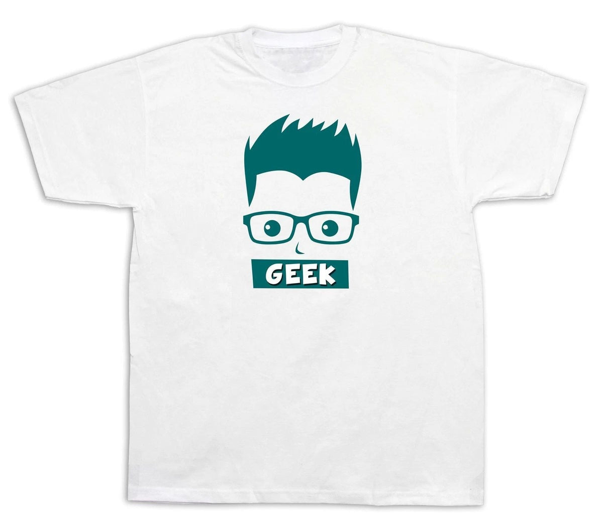 Man woman Geek funny modern fashion Tshirt tee smart cartoon Wise tee learning Unisex