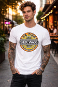 Sex Wax inspired Surfing Vintage Beach Surf Graphic Unisex Tee S-3XL Unisex