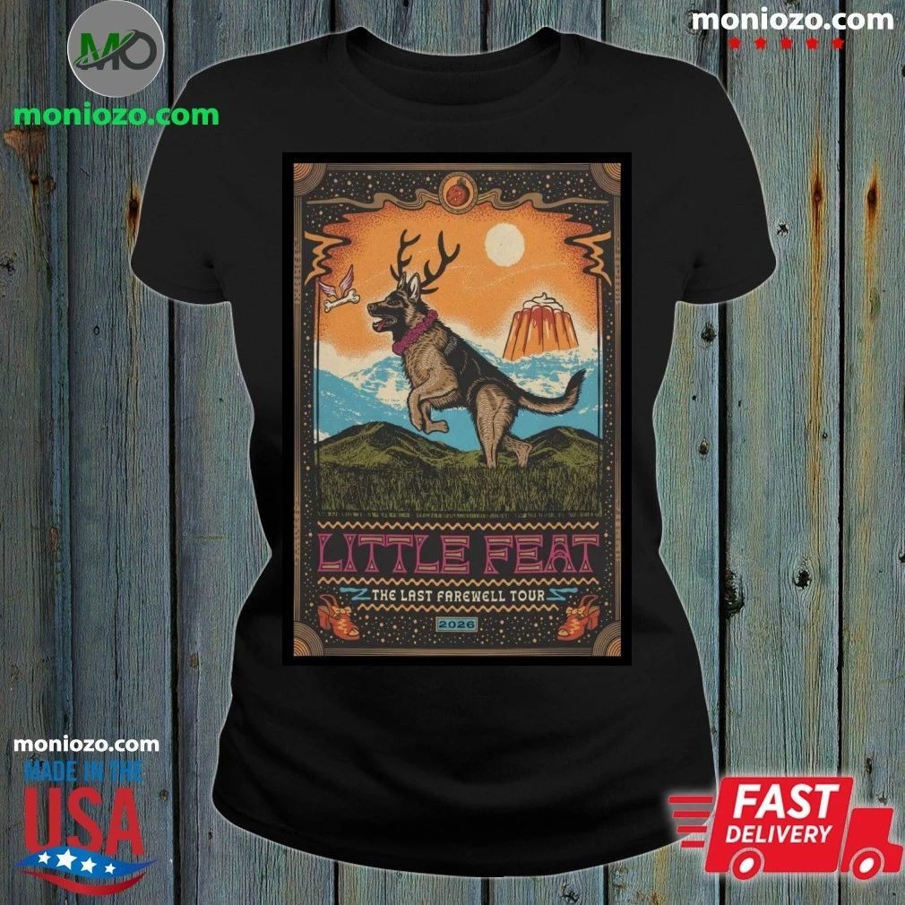 Little Feat The Last Farewell Tour 2026 Poster Shirt Unisex