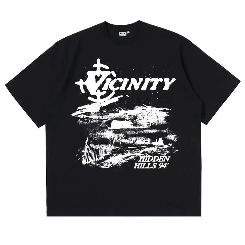 Aesthetic 'Vicinity Hidden Hills' Graphic | Premium 100% Cotton Unisex