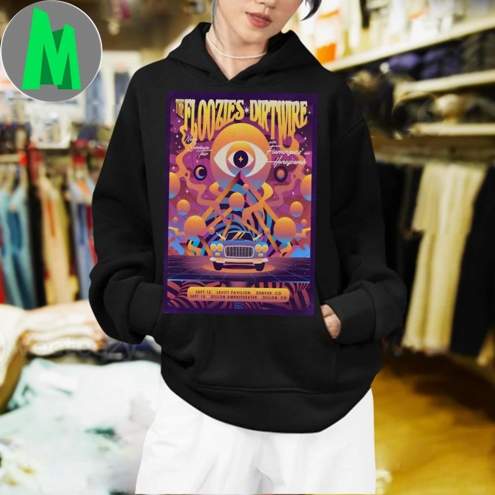 The Floozies Dirtwire September 12-13 2025 Denver CO And Dillon CO Poster Shirt Unisex