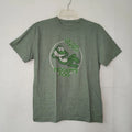 Haunt Shirts Mens Large Froggys Fog Go Fog Yourself Graphic Tee Green Heather L Unisex