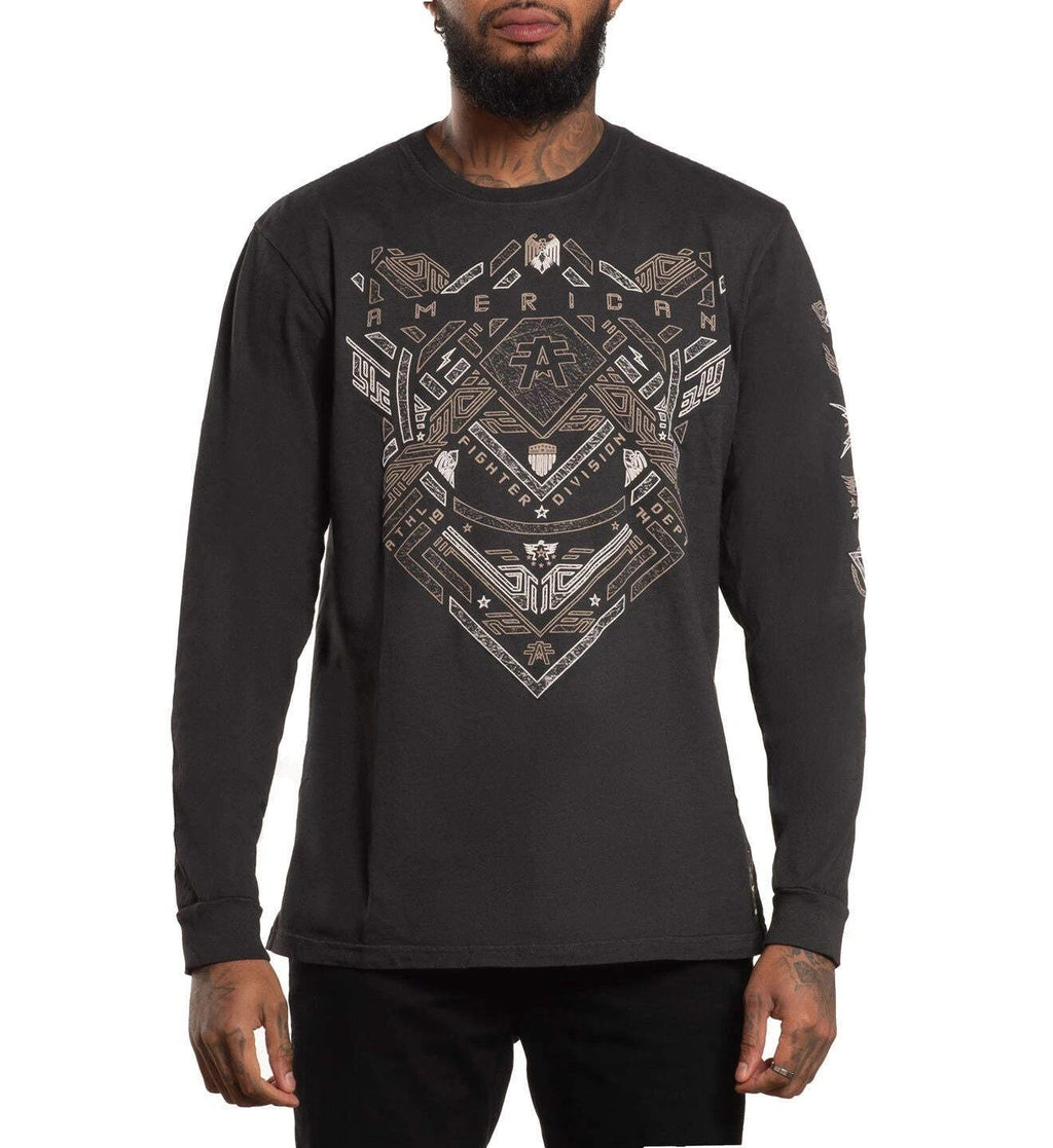 American Fighter Men's L/S Hitchcock Unisex