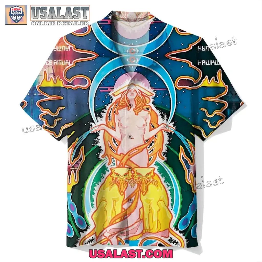 Hawkwind Space Ritual Unisex Hawaiian Shirt