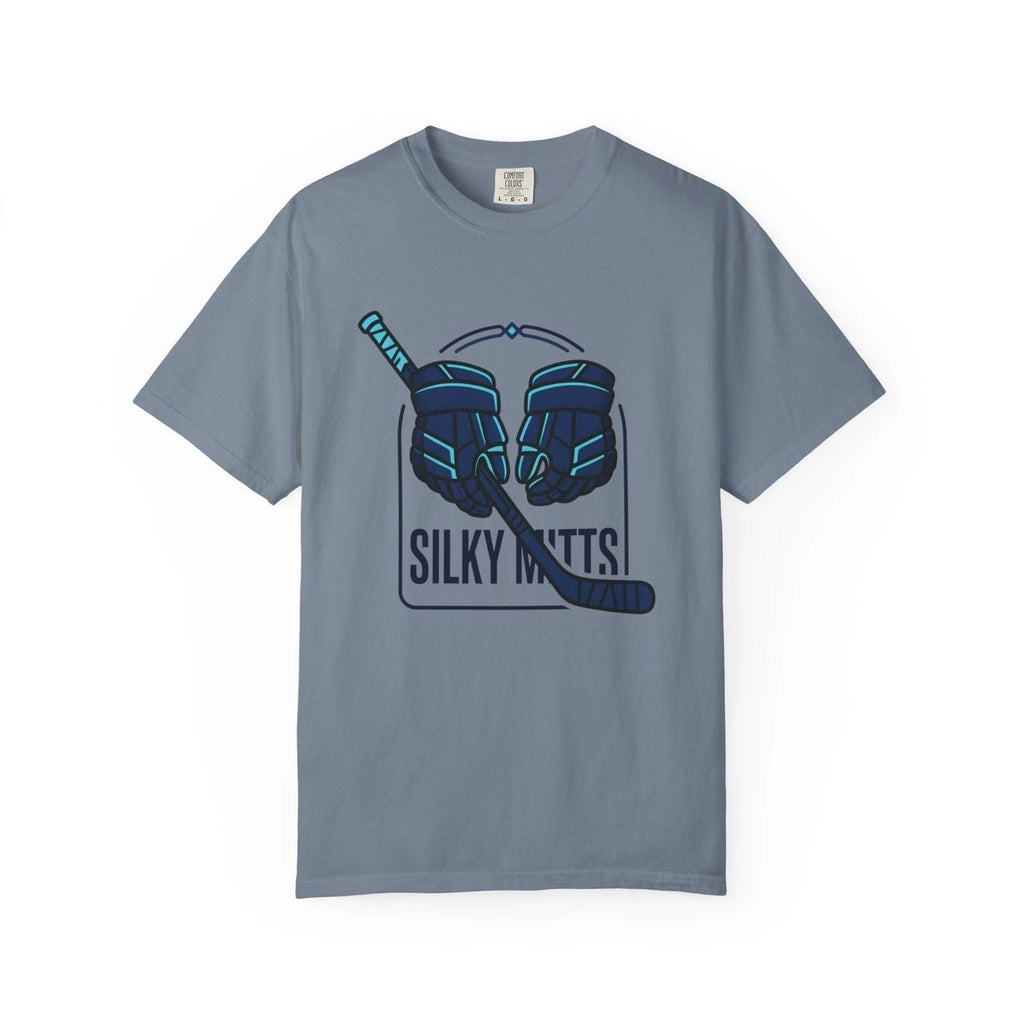 Hockey Shirt Silky Mitts Funny Hockey Player Tee - Adult Unisex Hockey Apparel Unisex