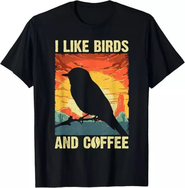 Best Bird Art For Men Women Birding Nerd Birder Bird Watcher Gift Tees S-3XL Unisex