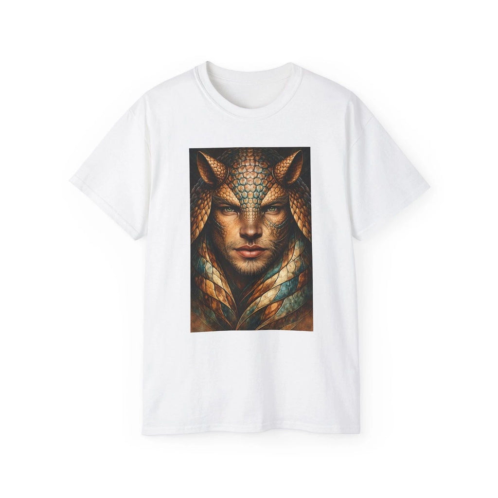 Dragon-Scaled Face Art | Fantasy Portrait Tee Unisex