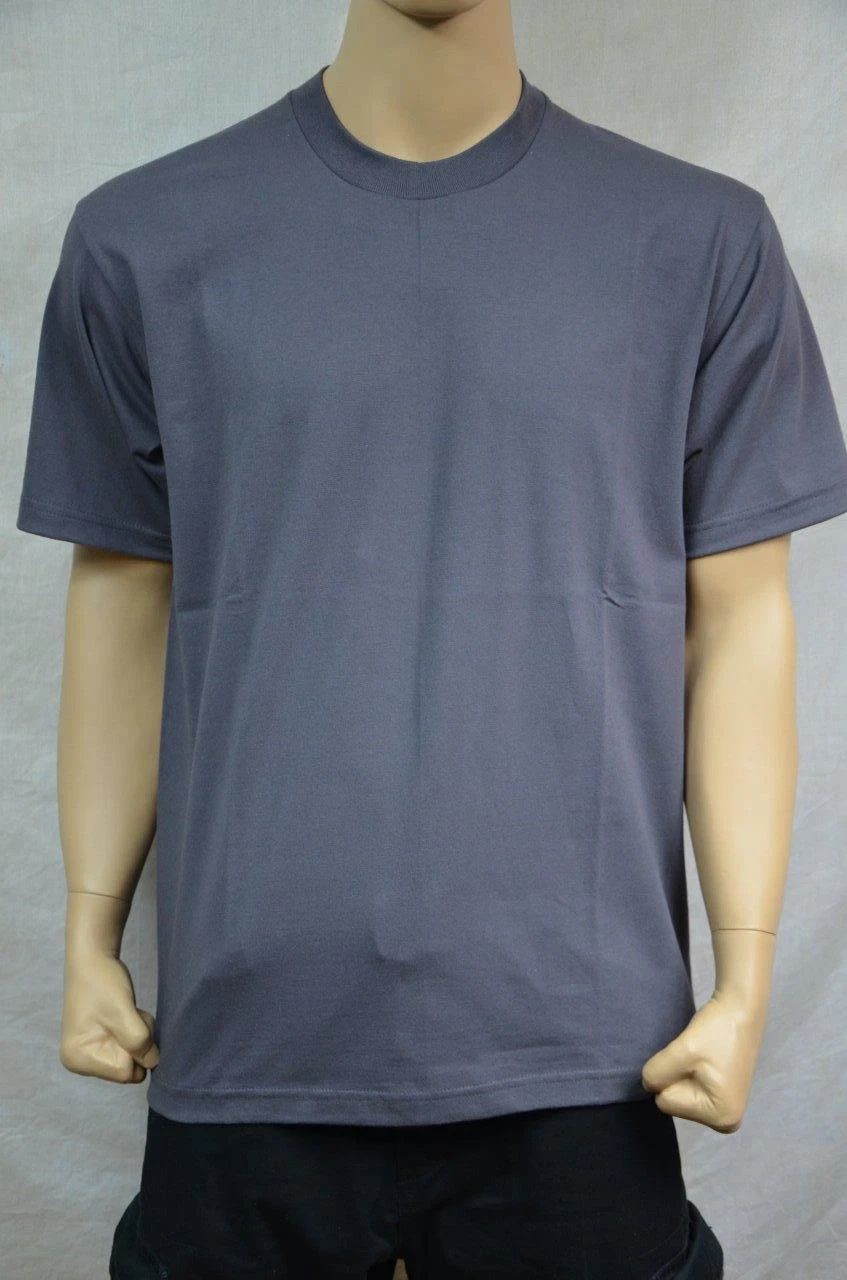 2 NEW PRO5 SUPER HEAVY WEIGHT GRAPHITE TEE PLAIN BLANK COTTON S-7XL Unisex