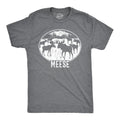 Mens Meese T Shirt Funny Moose Hilarious Sarcastic T Shirt Unisex